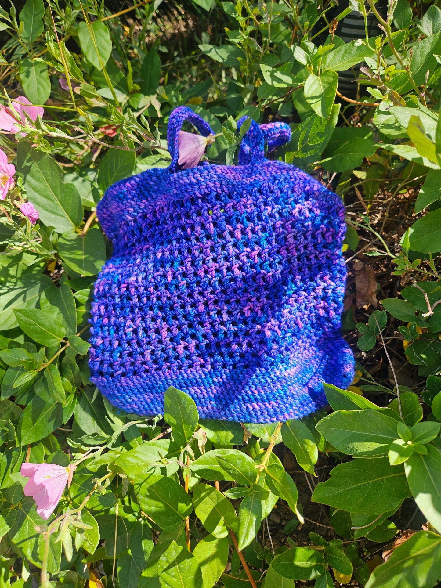 Small blue purse