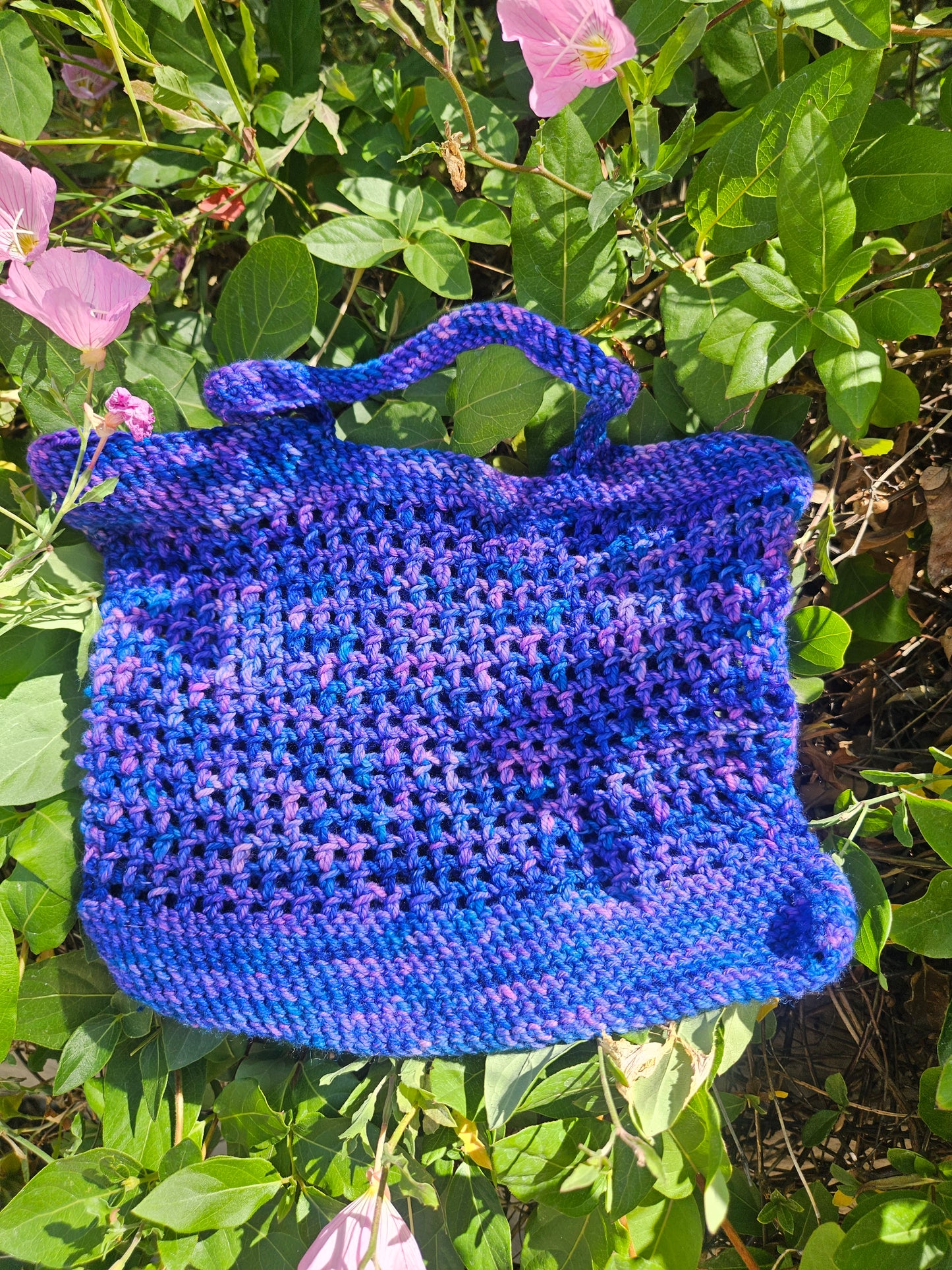 Small blue purse