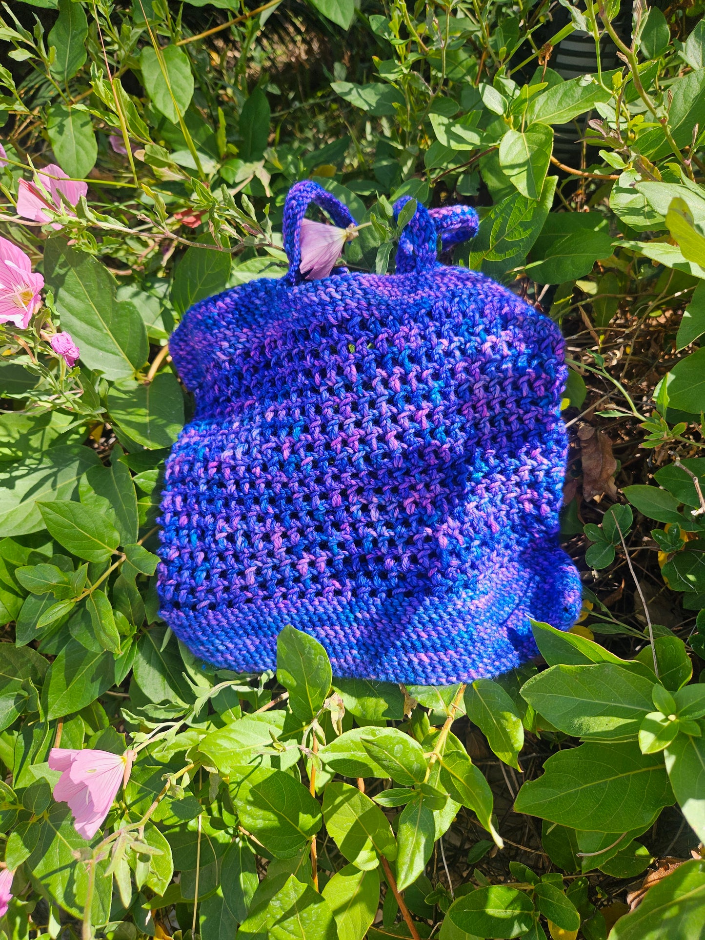 Small blue purse