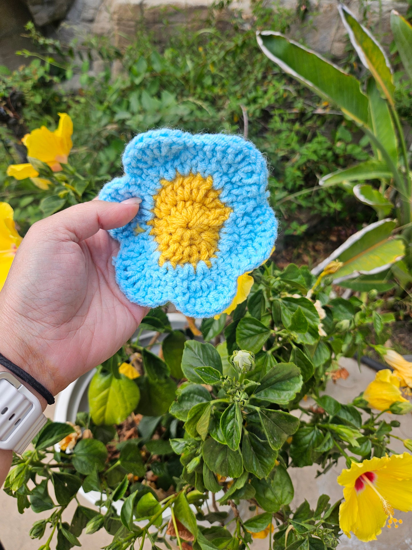 Blue Flower coasters